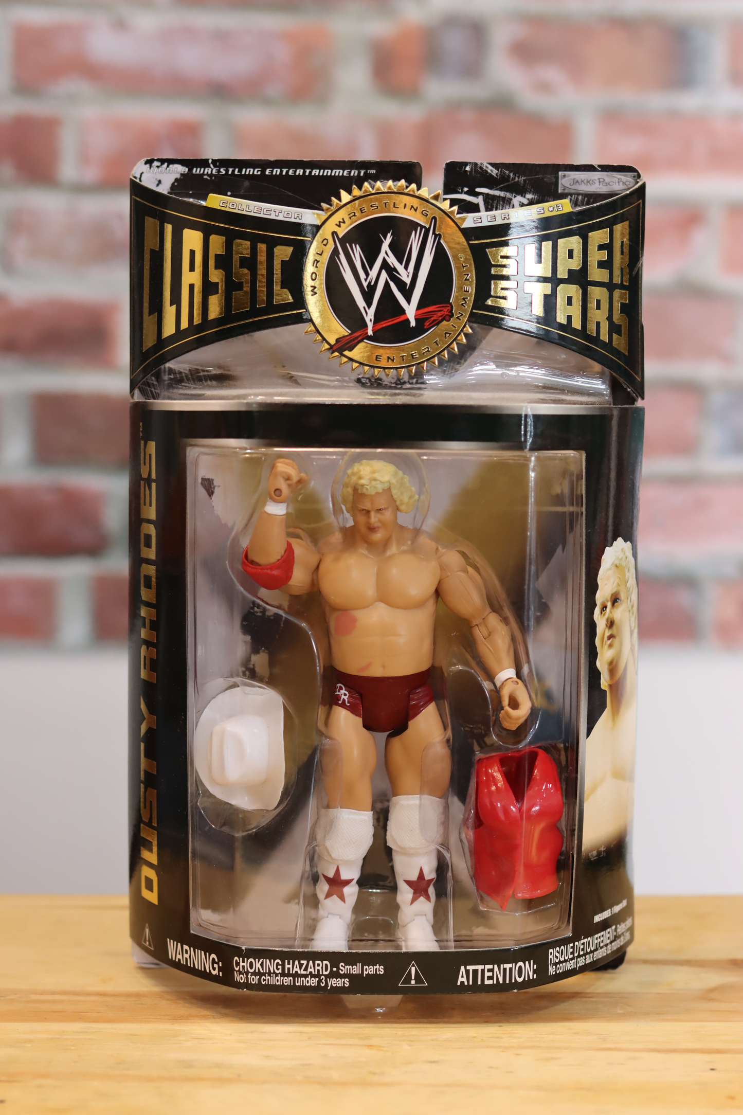 2005 2006 Jakks Pacific Classic Superstars WWF WWE Wrestling Figure Dusty Rhodes