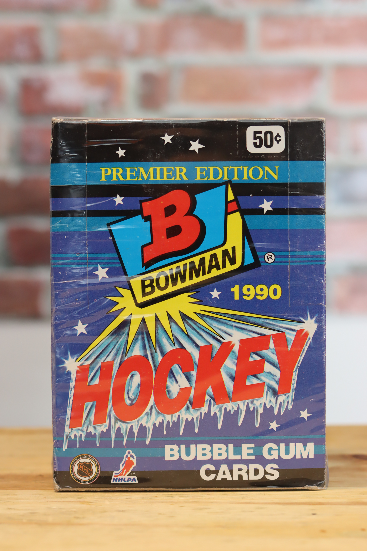 1990 Bowman Hockey Card Hobby Wax Box (36 Packs)