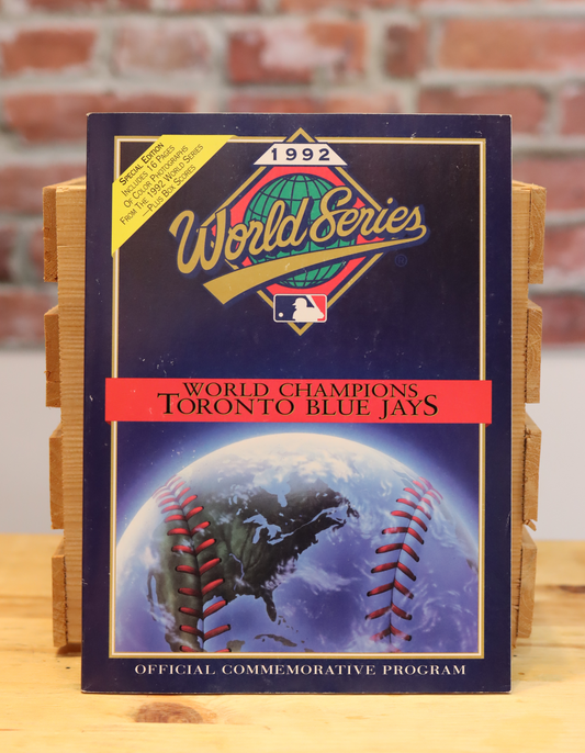 1992 Original Toronto Blue Jays World Series Program