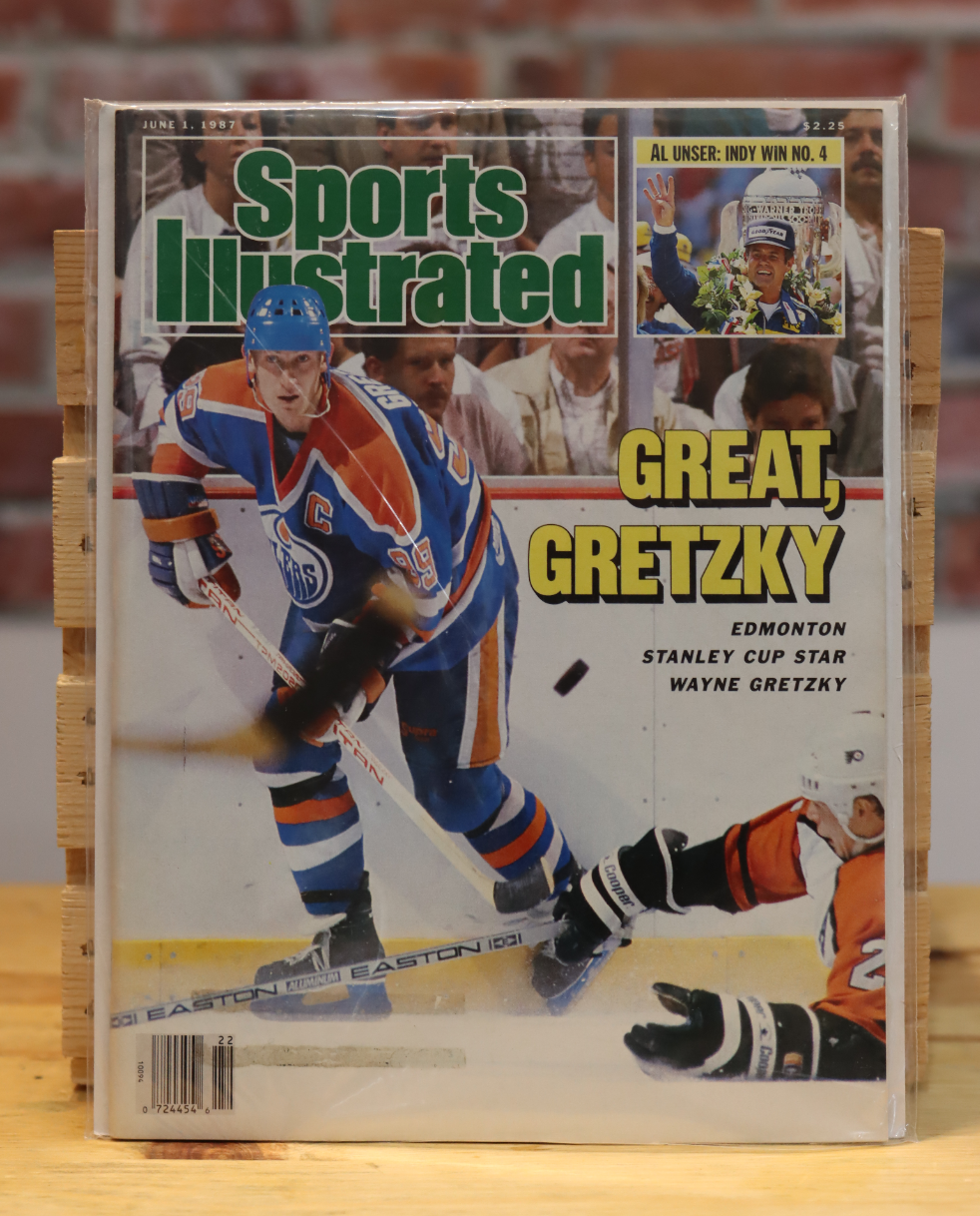 Original SI Sports Illustrated Vintage Magazine Wayne Gretzky (June 1987)