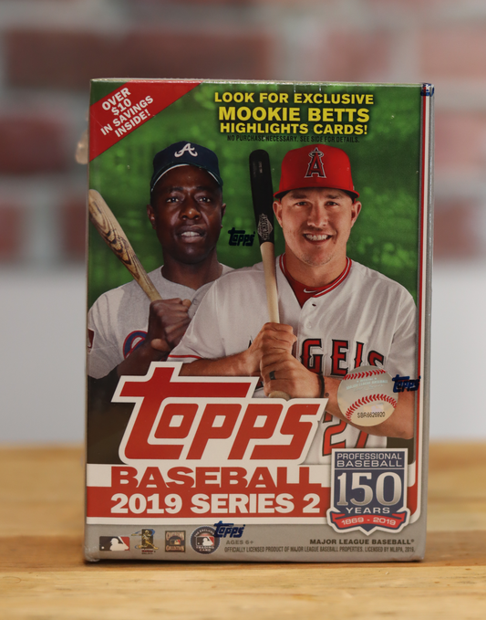 2019 Topps Baseball Card Series 2 Blaster Box (7 Packs)
