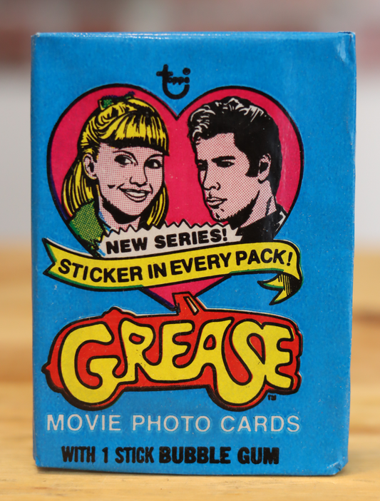 1979 Topps Grease Movie Trading Photo Cards Wax Pack