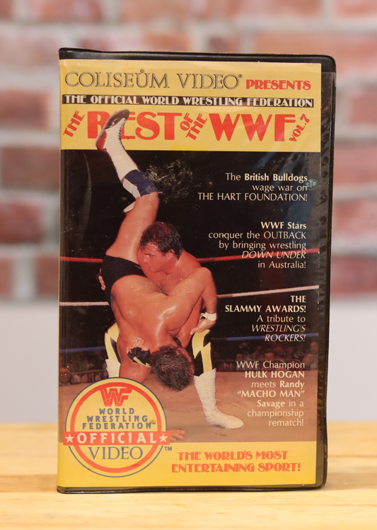 Original WWF WWE Wrestling VHS Coliseum Video - Best Of WWF Volume 7 (1986)