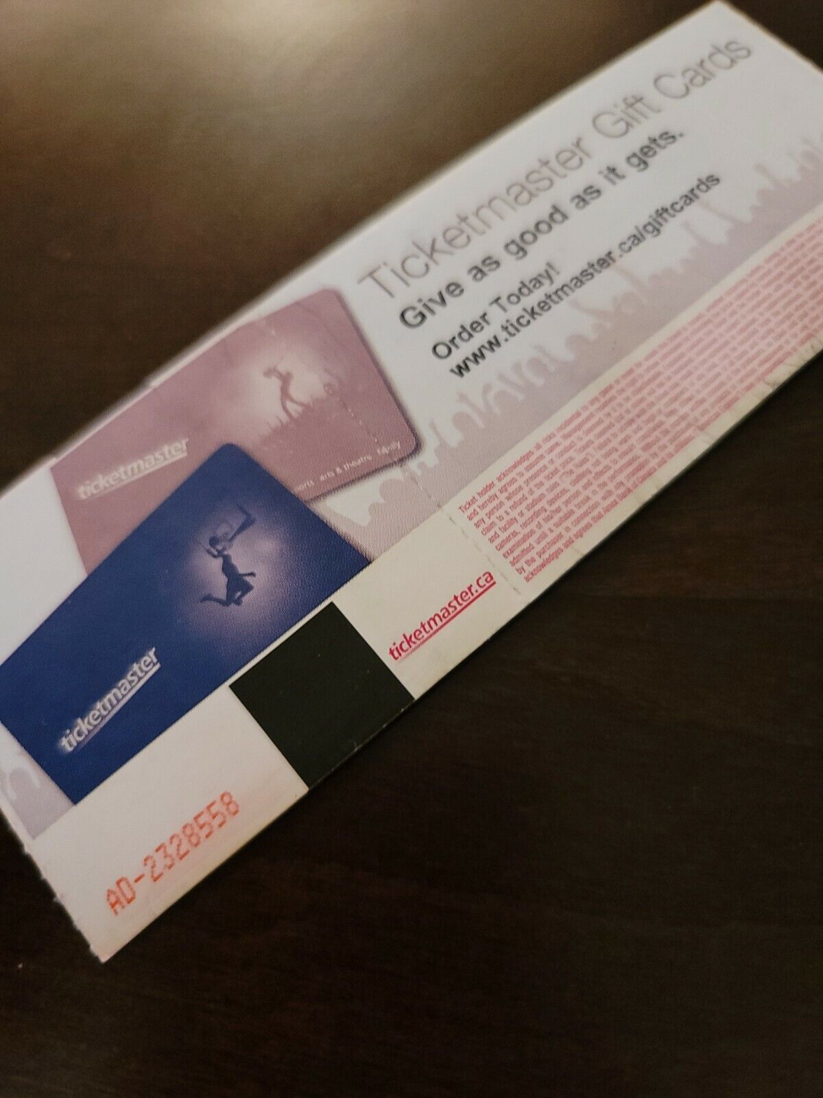 Deep Purple 2014, Casino Rama Toronto Original Vintage Concert Ticket Stub
