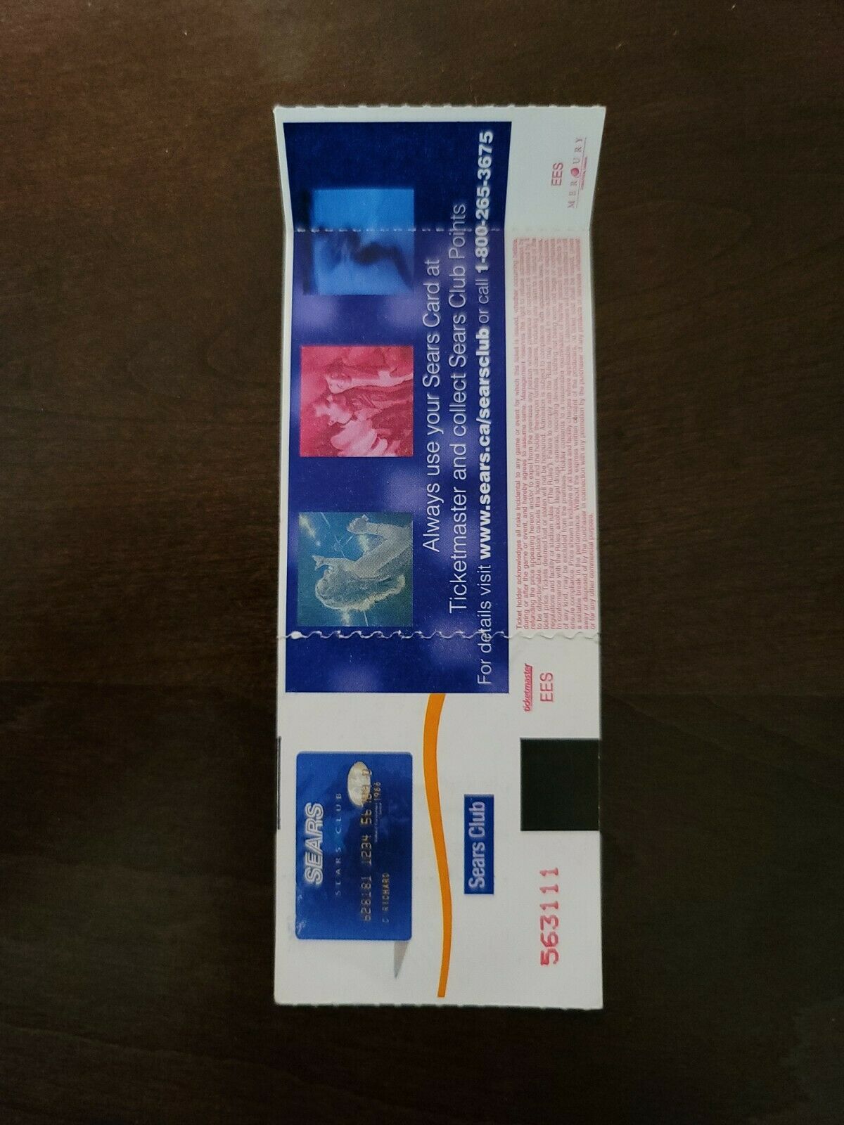 Def Leppard 2007 Toronto Molson Amphitheater Original Concert Ticket Stub