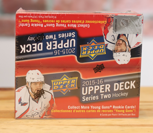 2015/16 Upper Deck Series Two Hockey Card Retail Box (24 Packs)