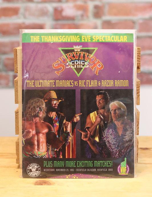 Original WWF WWE Survivor Series '92 Wrestling Program (November 1992)
