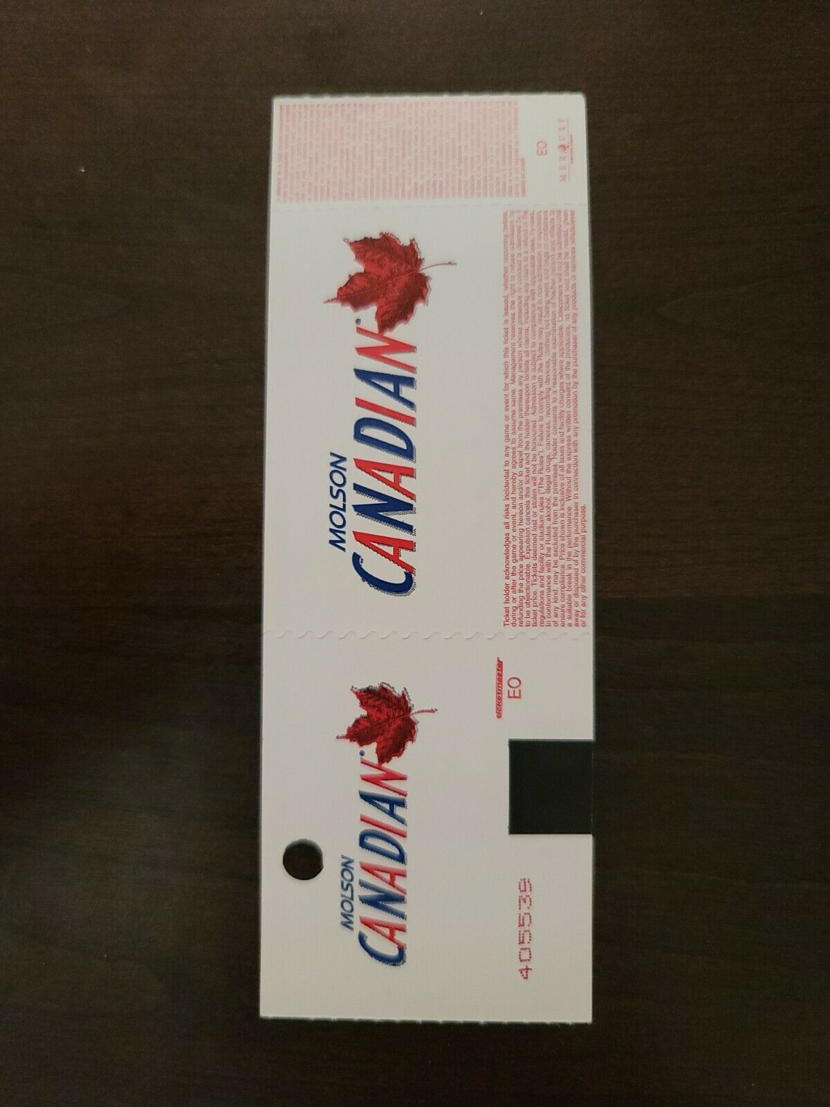 Elvis Costello 2002, Toronto Molson Amphitheater Original Concert Ticket Stub