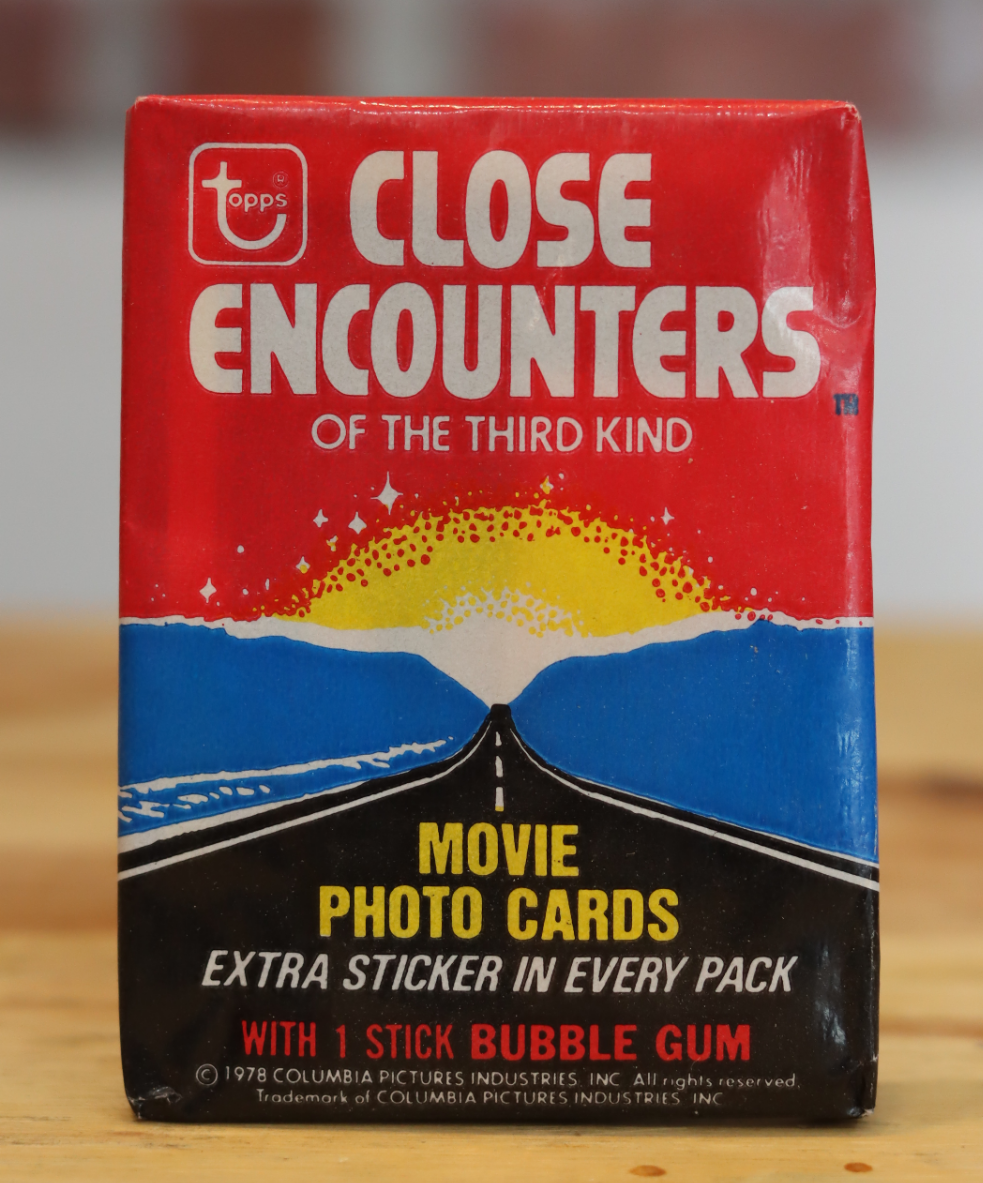 1978 Topps Close Encounters Movie Trading Photo Cards Wax Pack