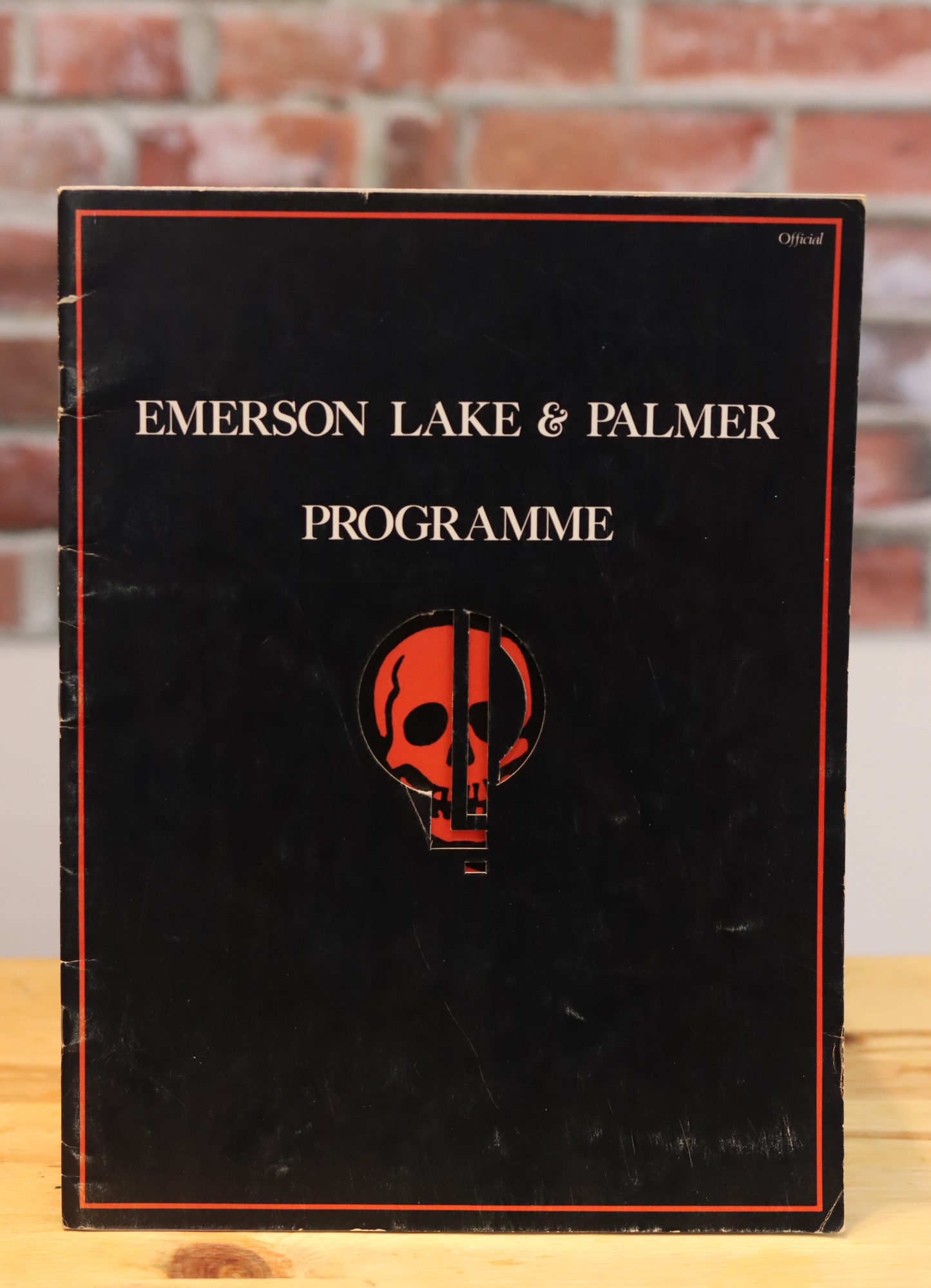 1977 ELP Emerson Lake & Palmer Original Vintage Concert Tour Program
