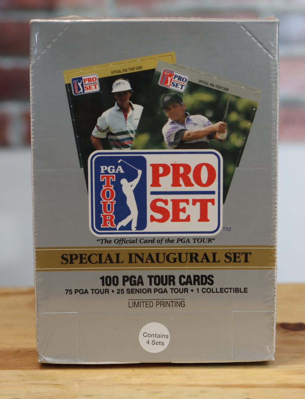 1990 Pro Set PGA Tour Golf Cards Factory Sealed Box Inaugural Set