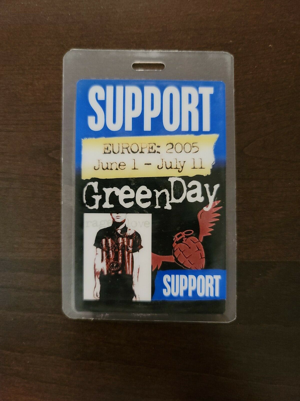 Green Day American Idiot Tour 2005 Original Concert All Access Pass