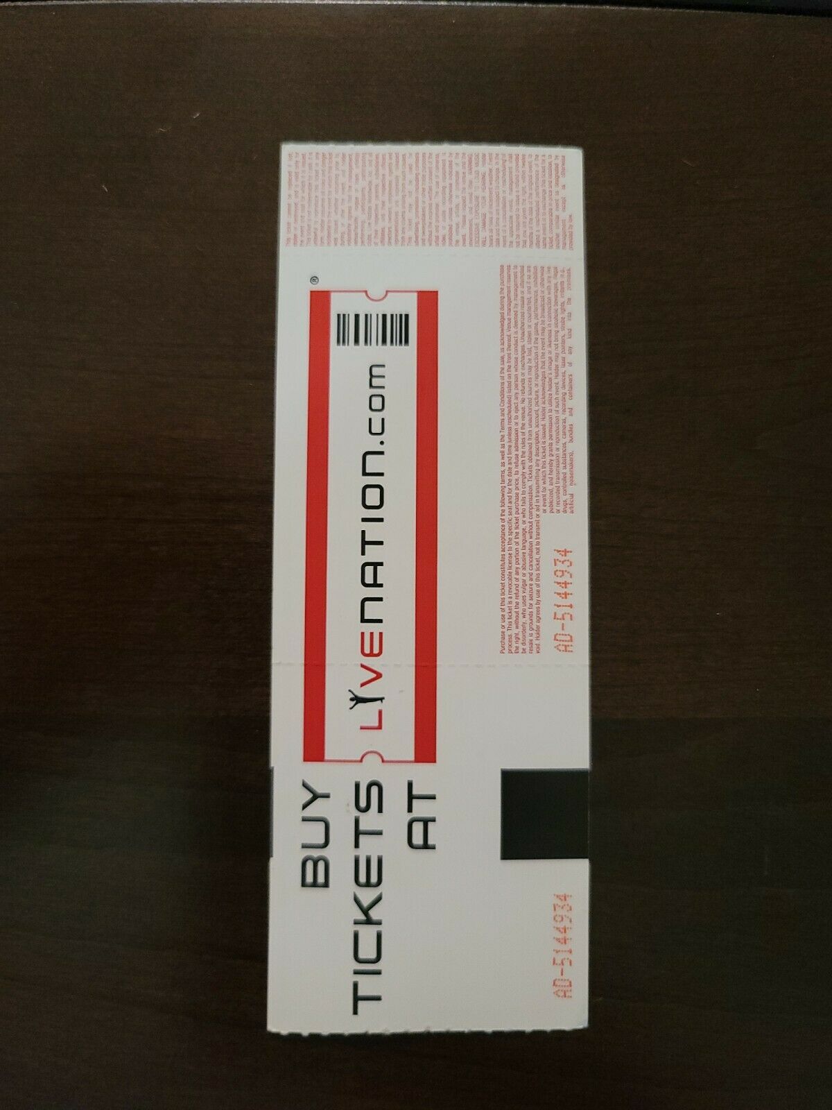 Fleetwood Mac 2014, Toronto Air Canada Centre Original Concert Ticket Stub