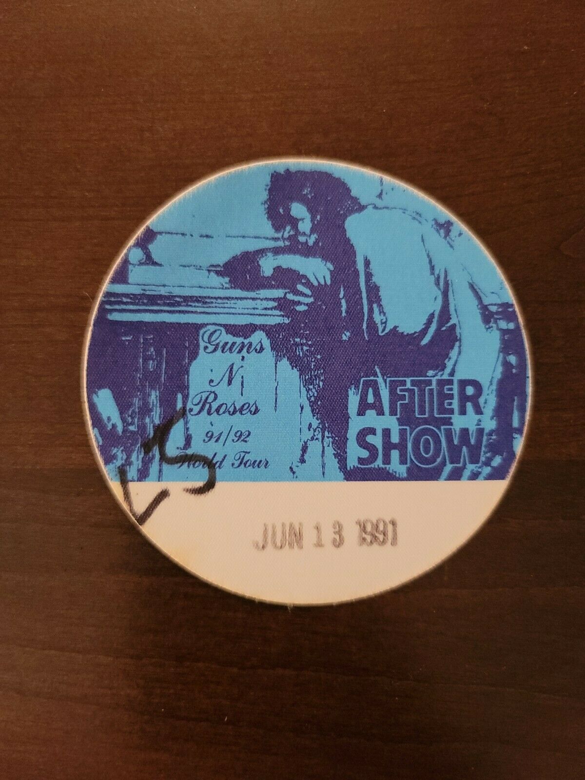 Guns N Roses GNR 1991, Philadelphia Original Concert After Show Ticket Pass