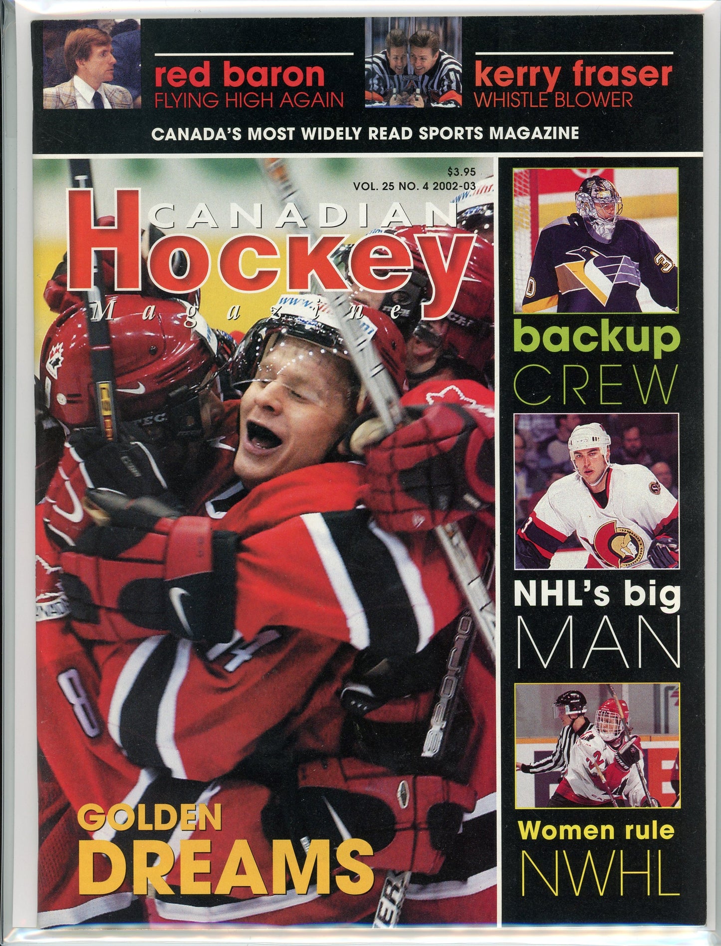 Vintage Canadian Hockey Magazine (2002-03)