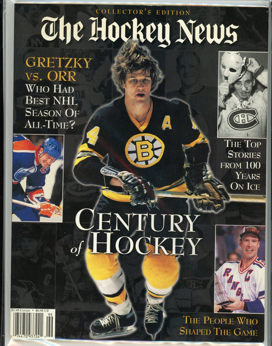 Vintage The Hockey News Magazine Collector's Edition Gretzky Vs. Orr