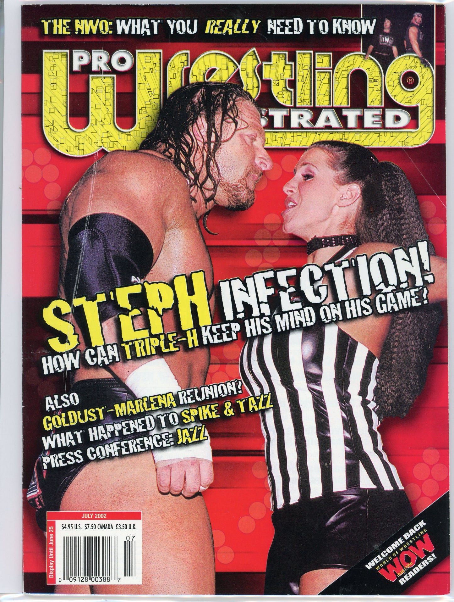 PWI Pro Wrestling Illustrated Magazine (July, 2012) Triple H, Stephanie McMahon