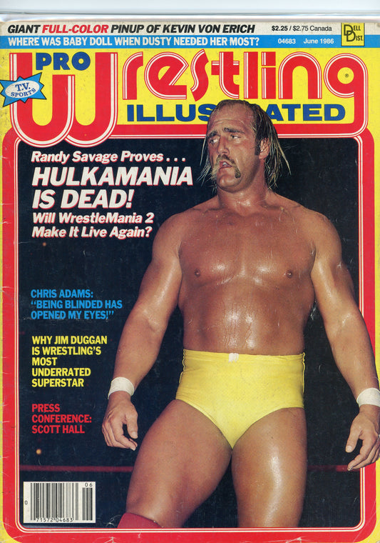 PWI Pro Wrestling Illustrated Magazine (June, 1996) Hulk Hogan