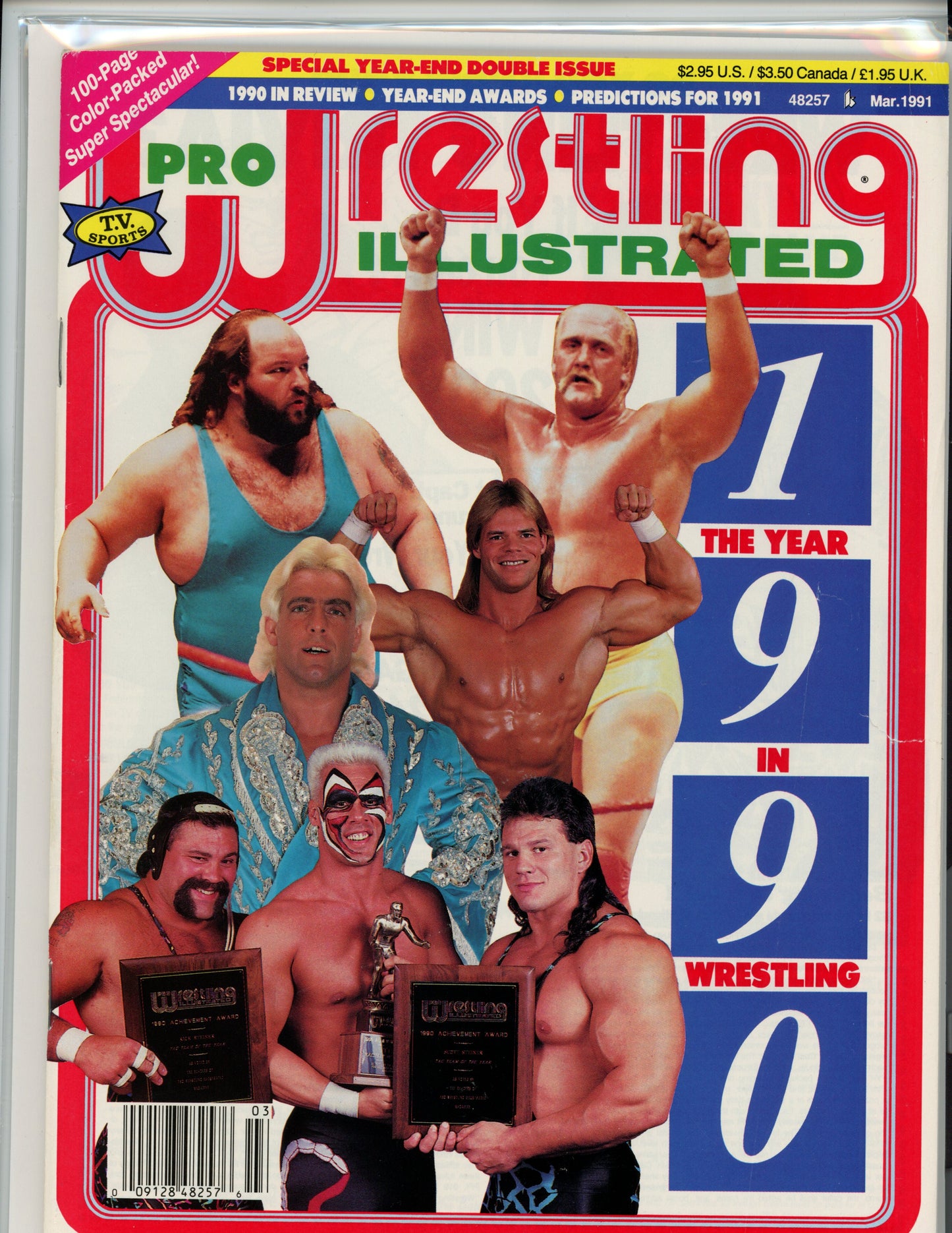 PWI Pro Wrestling Illustrated Wrestling Magazine (May, 1991) Hulk Hogan, Earthquake