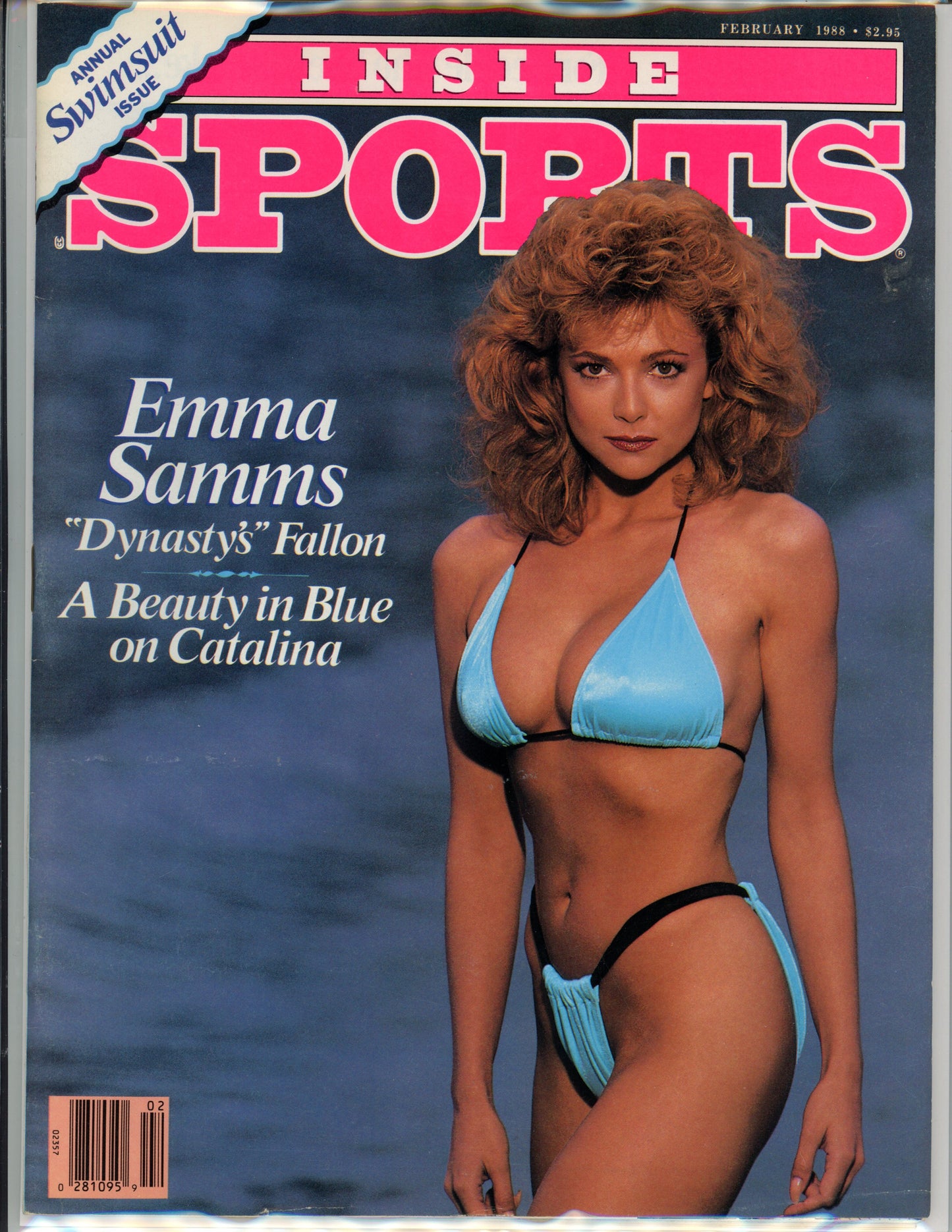 Inside Sports Vintage Magazine Swimsuit Edition (February, 1988) Emma Samms