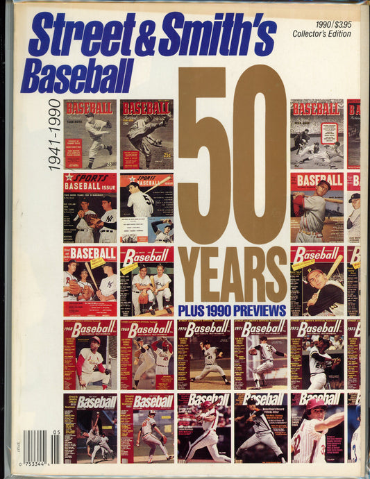 Street And Smith's Vintage Baseball Magazine (1941-1940) 50 Years