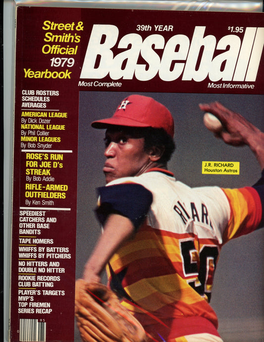 Street And Smith's Vintage Baseball Magazine (1979 Yearbook) Astros