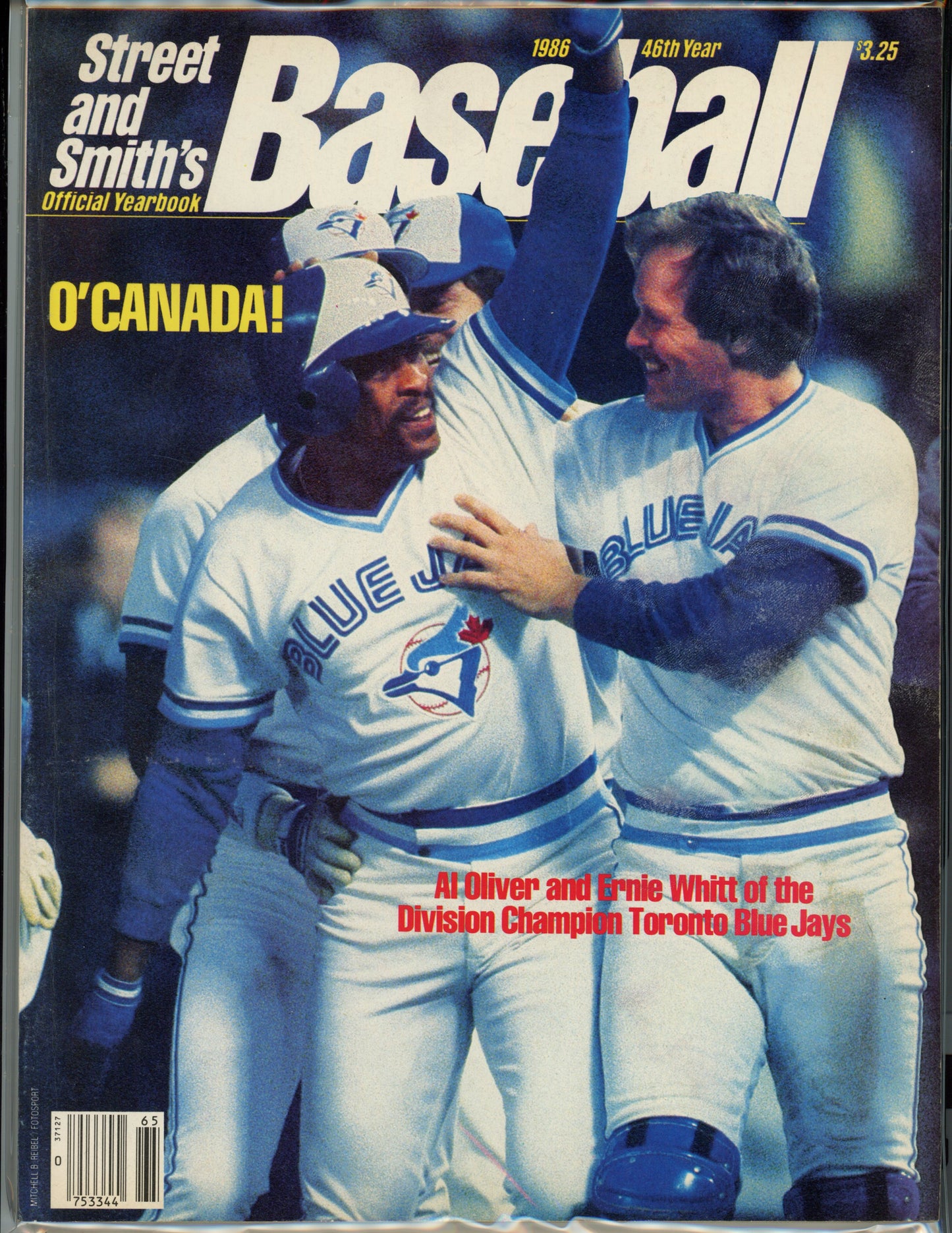 Street And Smith's Vintage Baseball Magazine (1986 Yearbook) Toronto Blue Jays