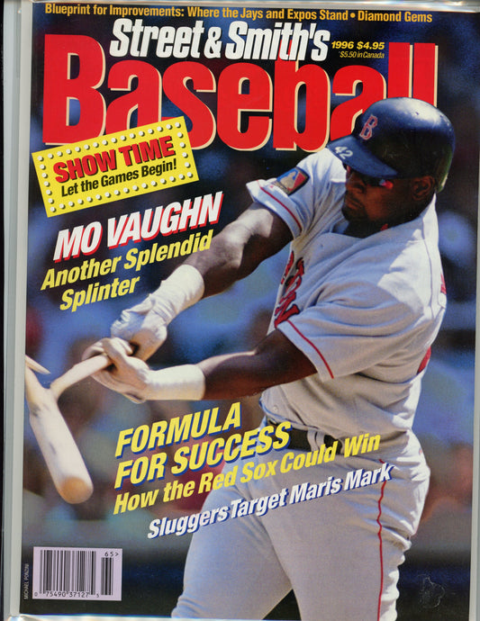 Street And Smith's Vintage Baseball Magazine (July, 1996) Boston Red Sox