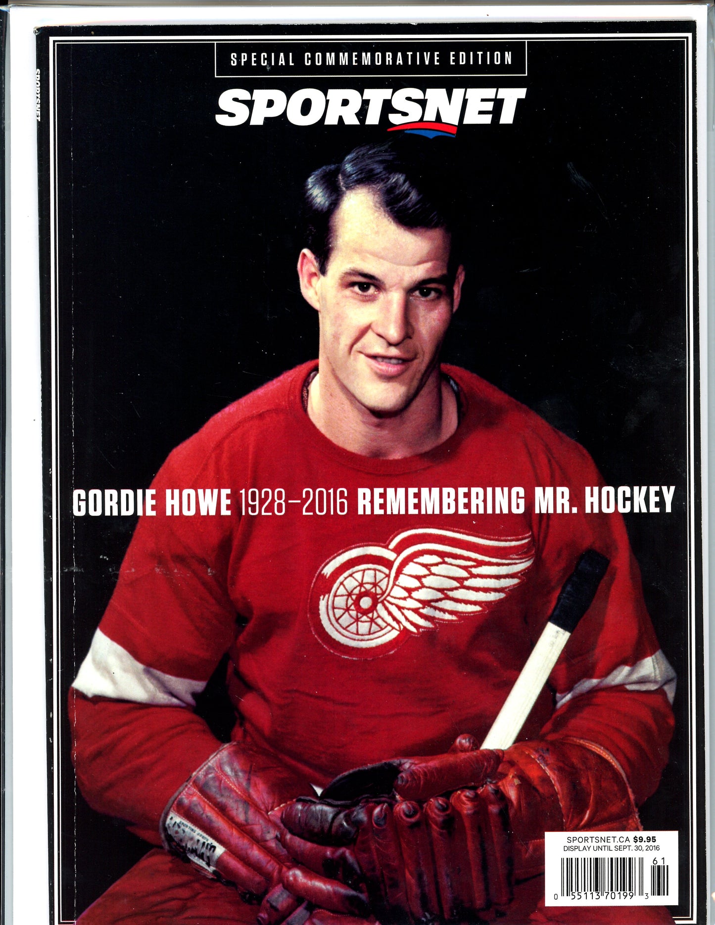 Sportsnet Gordie Howe Remembering Mr Hockey Vintage Commemorative Magazine