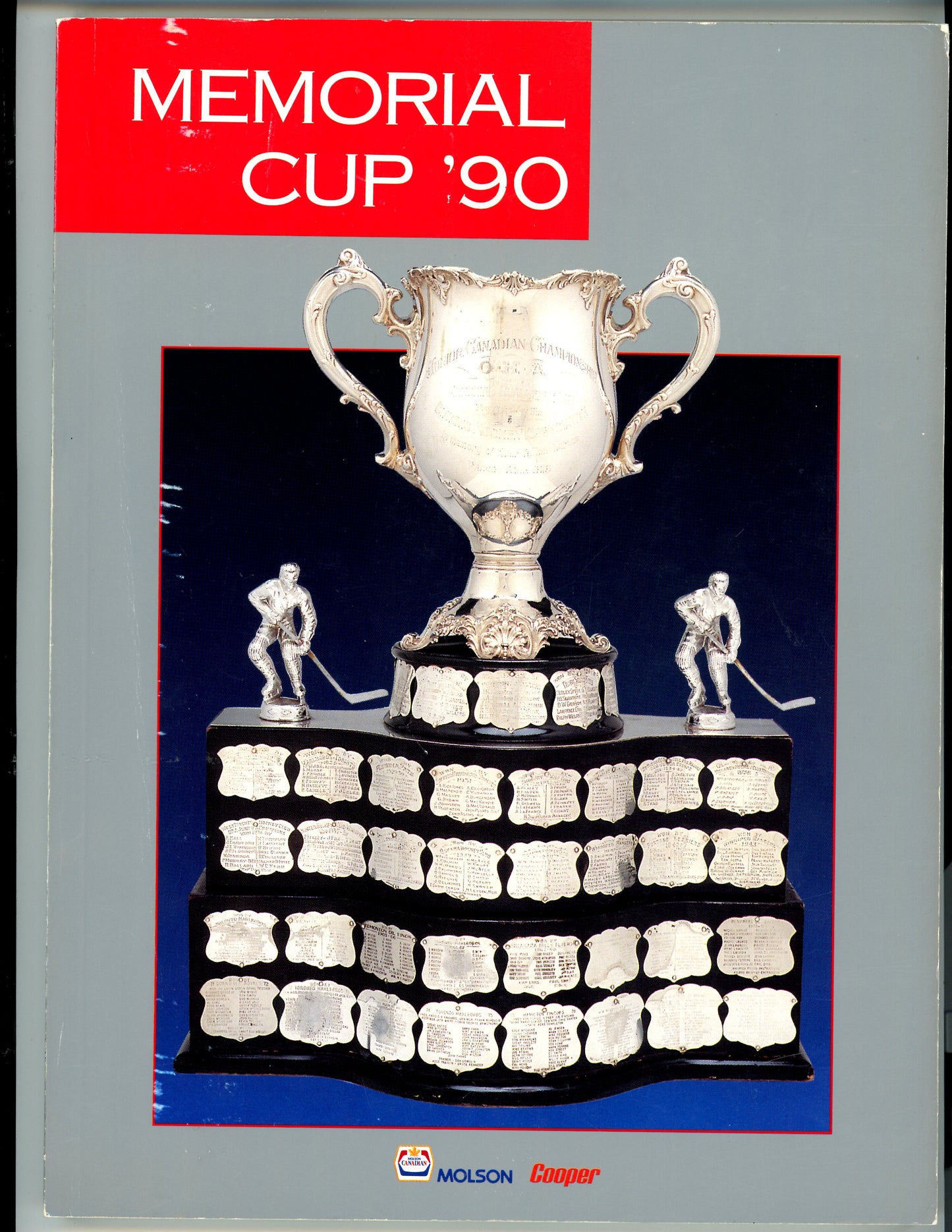 1990 CHL Memorial Cup Vintage Hockey Magazine Program Eric Lindros, Oshawa Generals