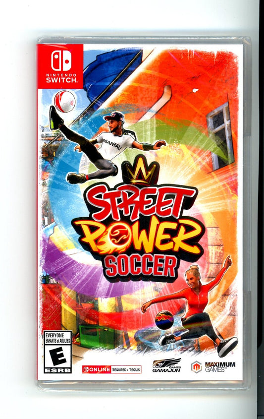 Brand New Street Power Soccer Factory Sealed Nintendo Switch Video Game