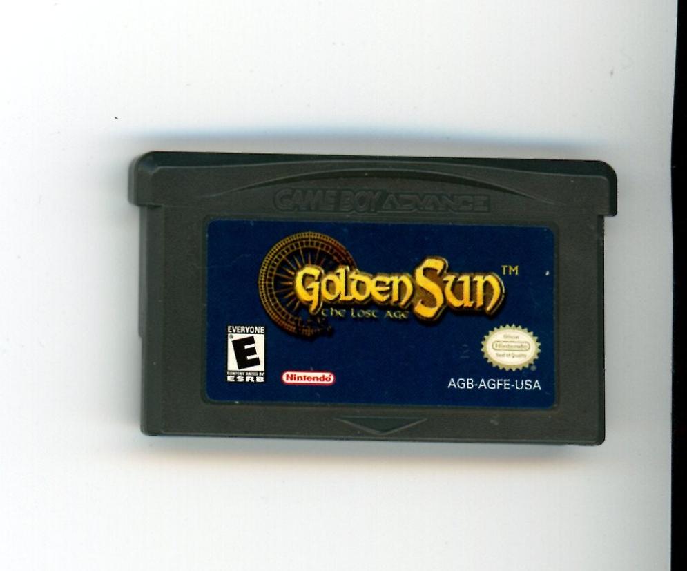 Original Golden Sun Nintendo Gameboy Advance Video Game Cartridge