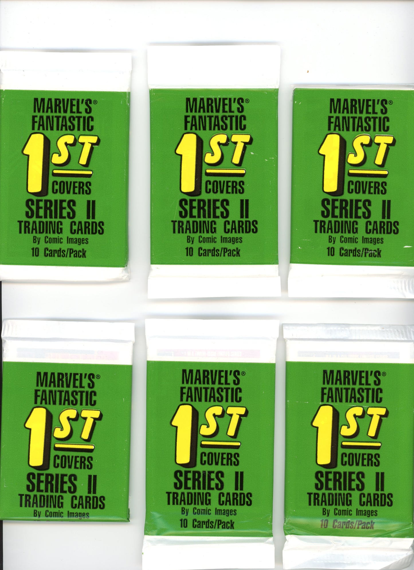 Marvel's Fantastic 1st Covers Series II Trading Cards (6 Packs)
