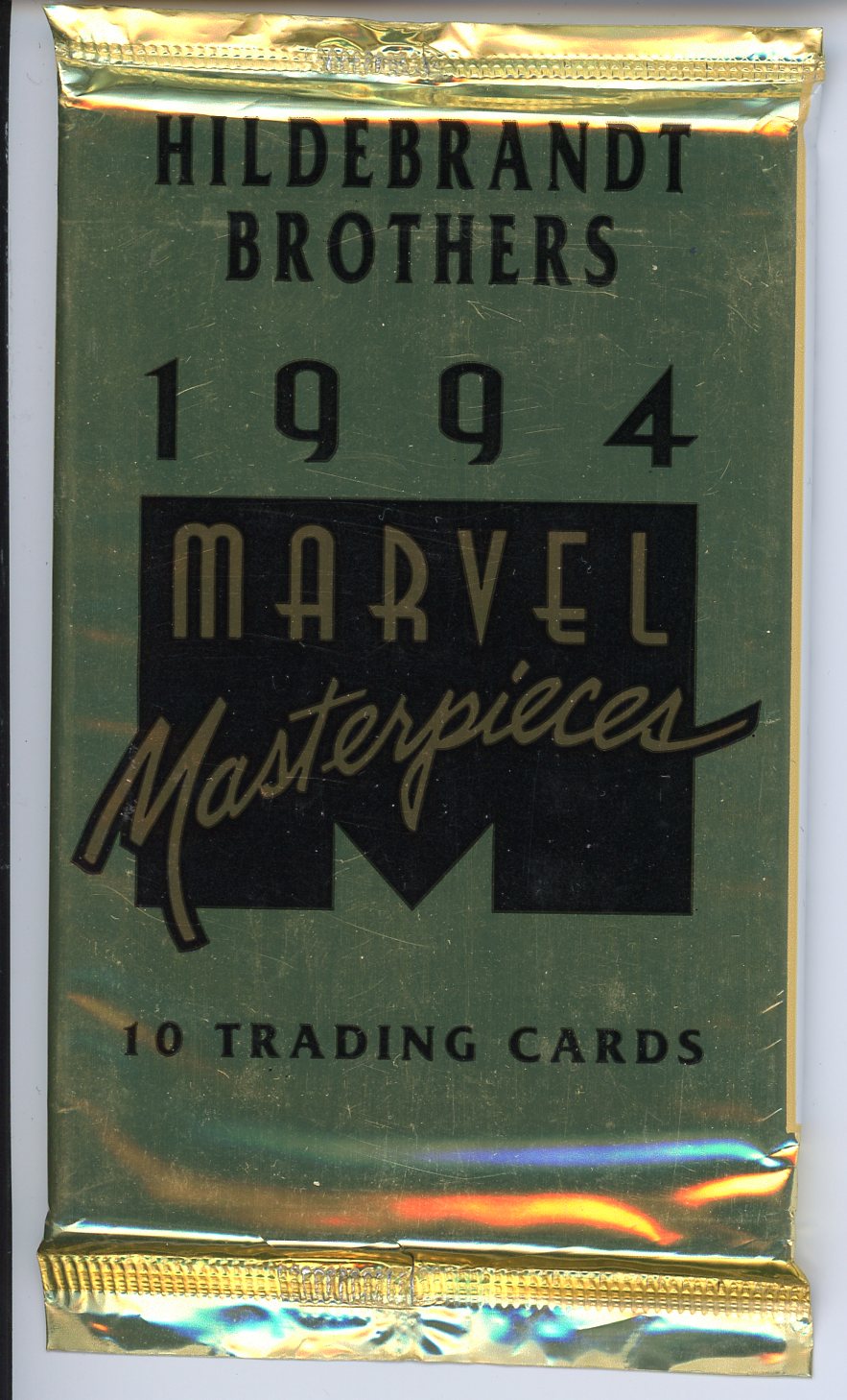 1994 Hildebrandt Brothers Marvel Masterpieces Unopened Wax Pack (10 Cards)