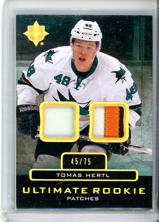 2014/15 Ultimate Collection Rookie Patches Tomas Hertl
