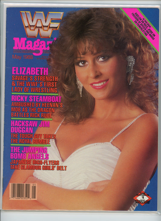WWF Wrestling Magazine (May 1988) Elizabeth Savage