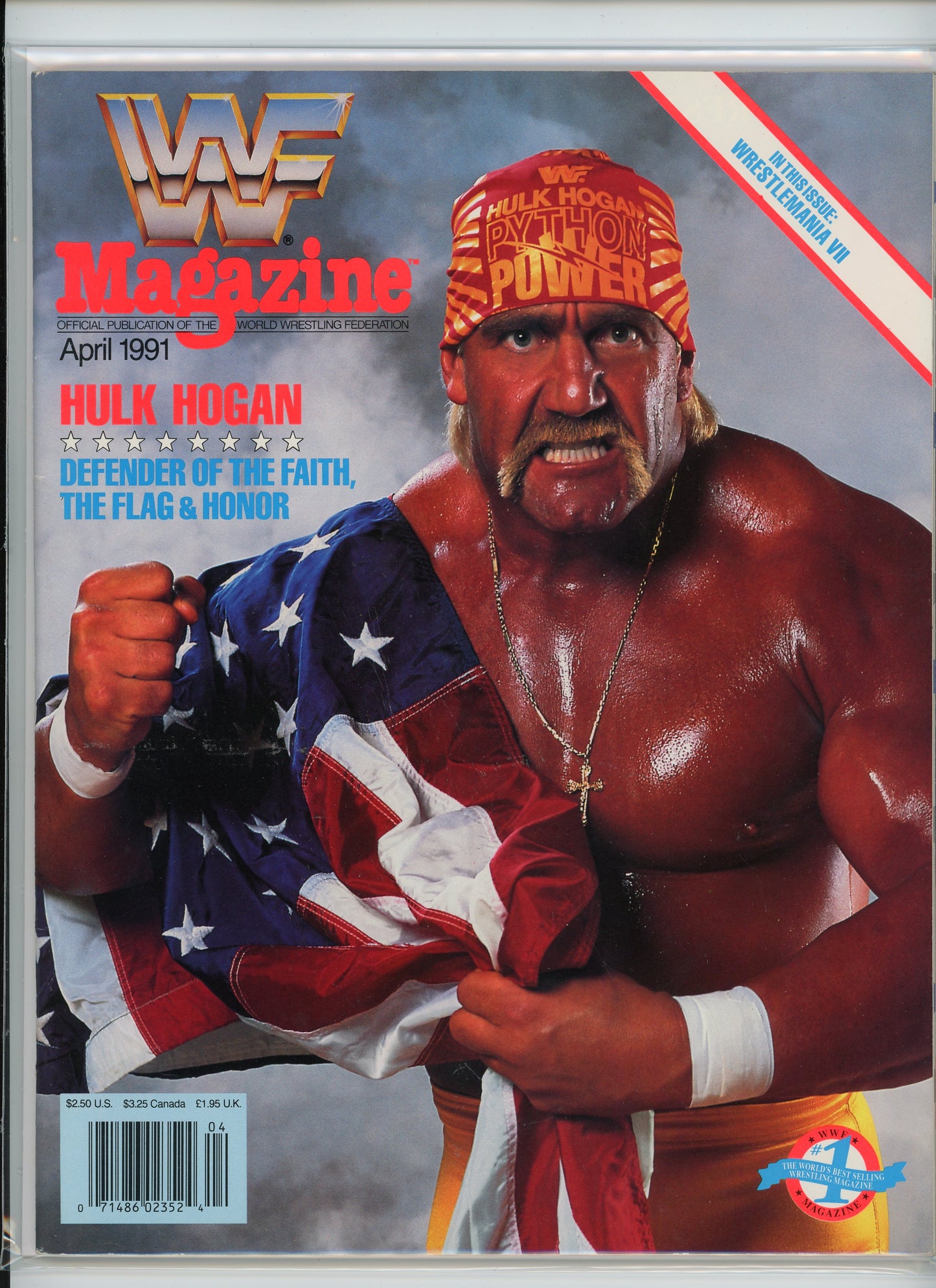 WWF Magazine (April 1991) Hulk Hogan