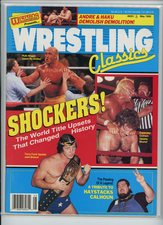 Pro Wrestling Illustrated Wrestling Classics Magazine (May 1990) Hulk Hogan