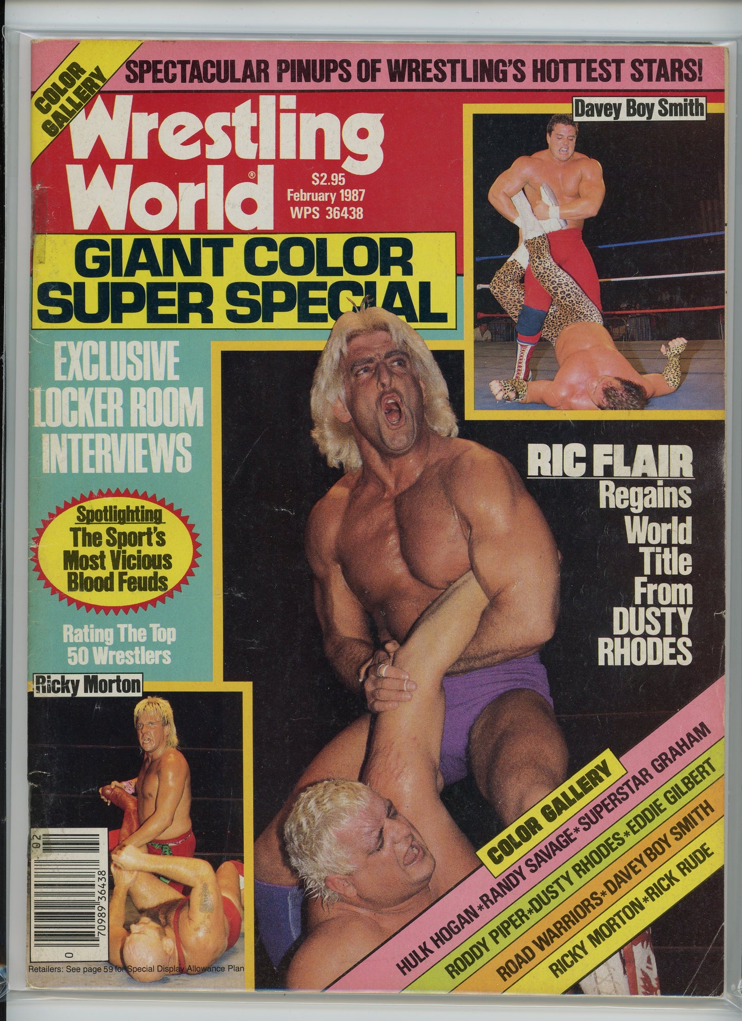 Wrestling World Magazine Giant Color Super Special (February 1987)