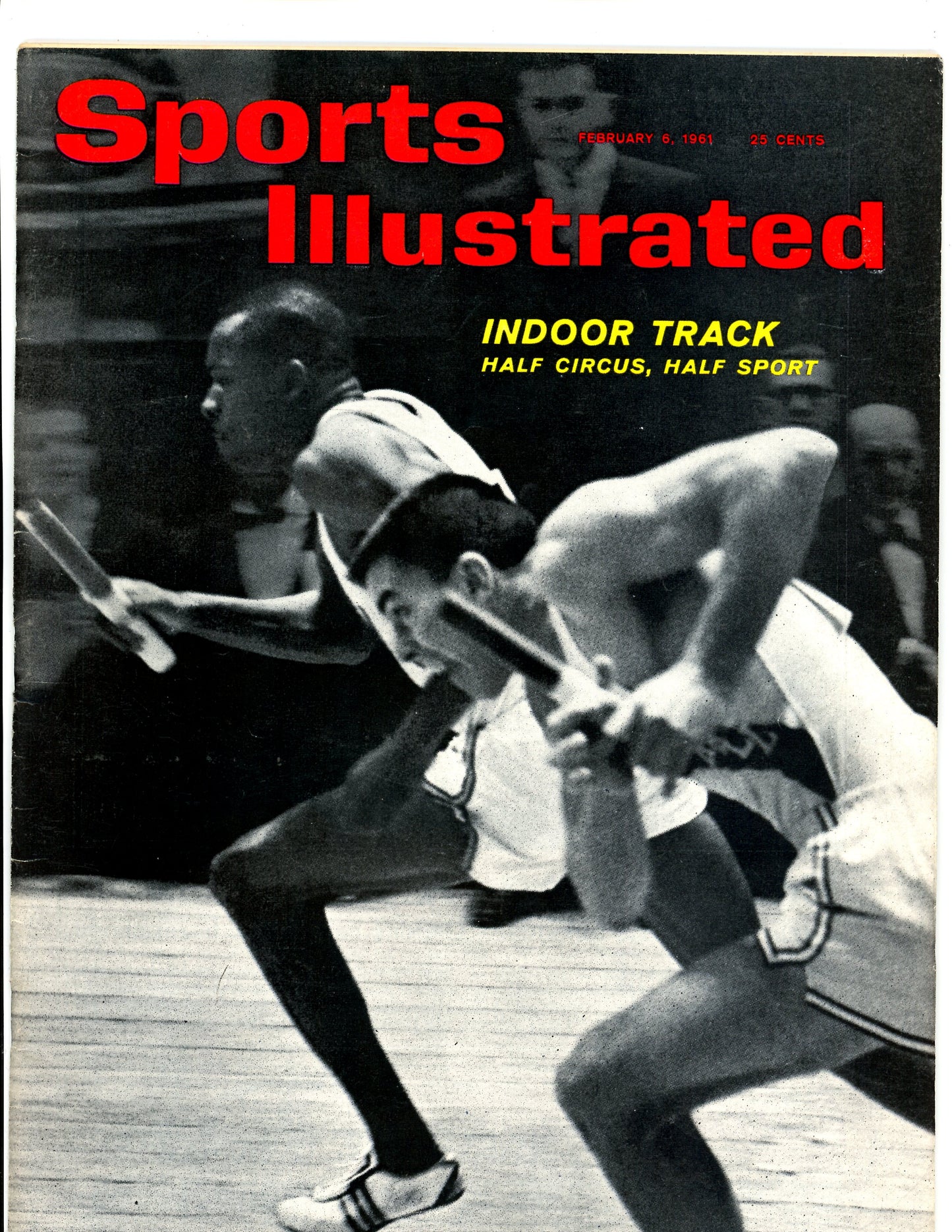 Sports Illustrated Vintage Magazine Rare Newsstand Edition (February 6, 1961)