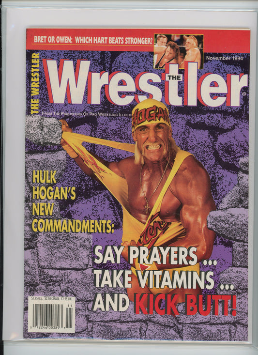 The Wrestler Magazine (November 1994) Hulk Hogan