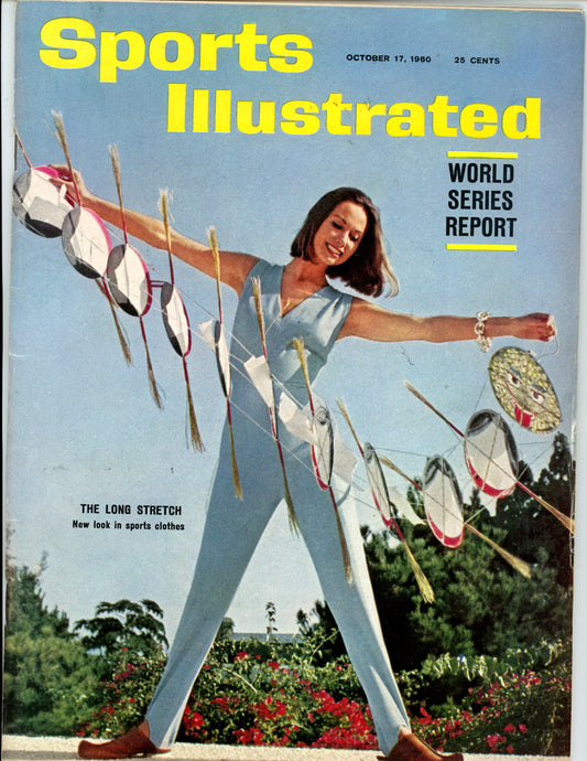Sports Illustrated Vintage Magazine Rare Newsstand Edition (October 17, 1960) Yoga