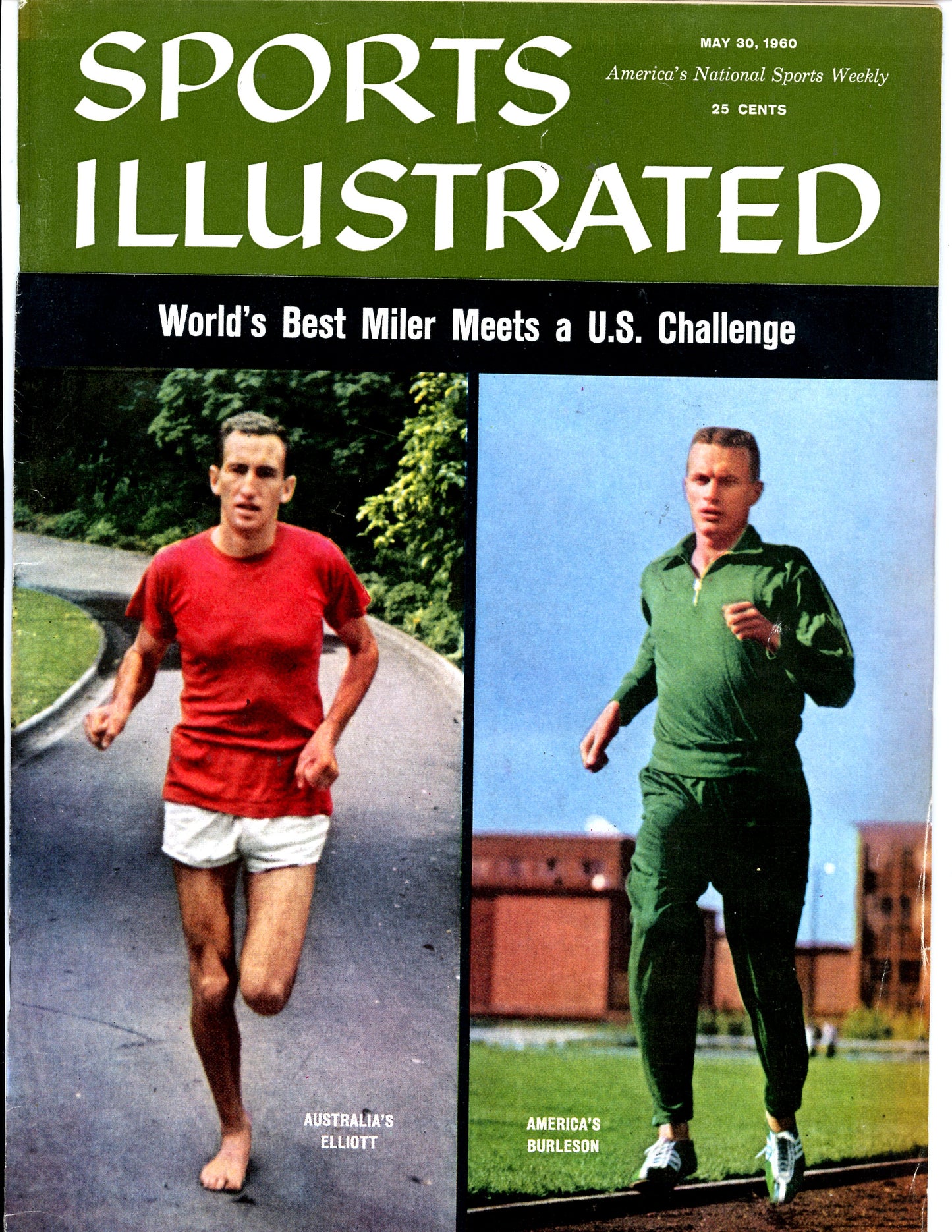 Sports Illustrated Vintage Magazine Rare Newsstand Edition (May 30, 1960)