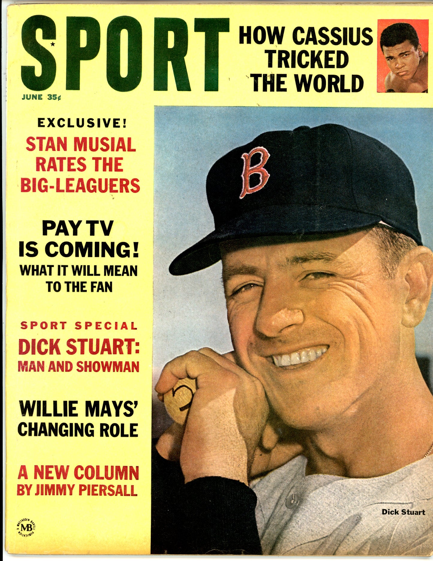 Sport Vintage Magazine Rare Newsstand Edition (June, 1964) Muhammad Ali