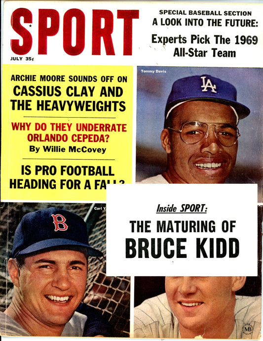 Sport Vintage Magazine Rare Newsstand Edition (July, 1964) Carl Yastrzemski