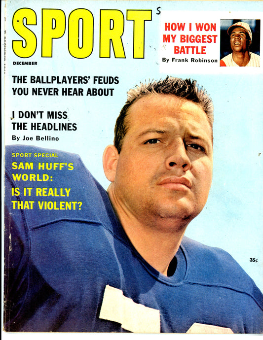 Sport Vintage Magazine Rare Newsstand Edition (December, 1961) Frank Robinson