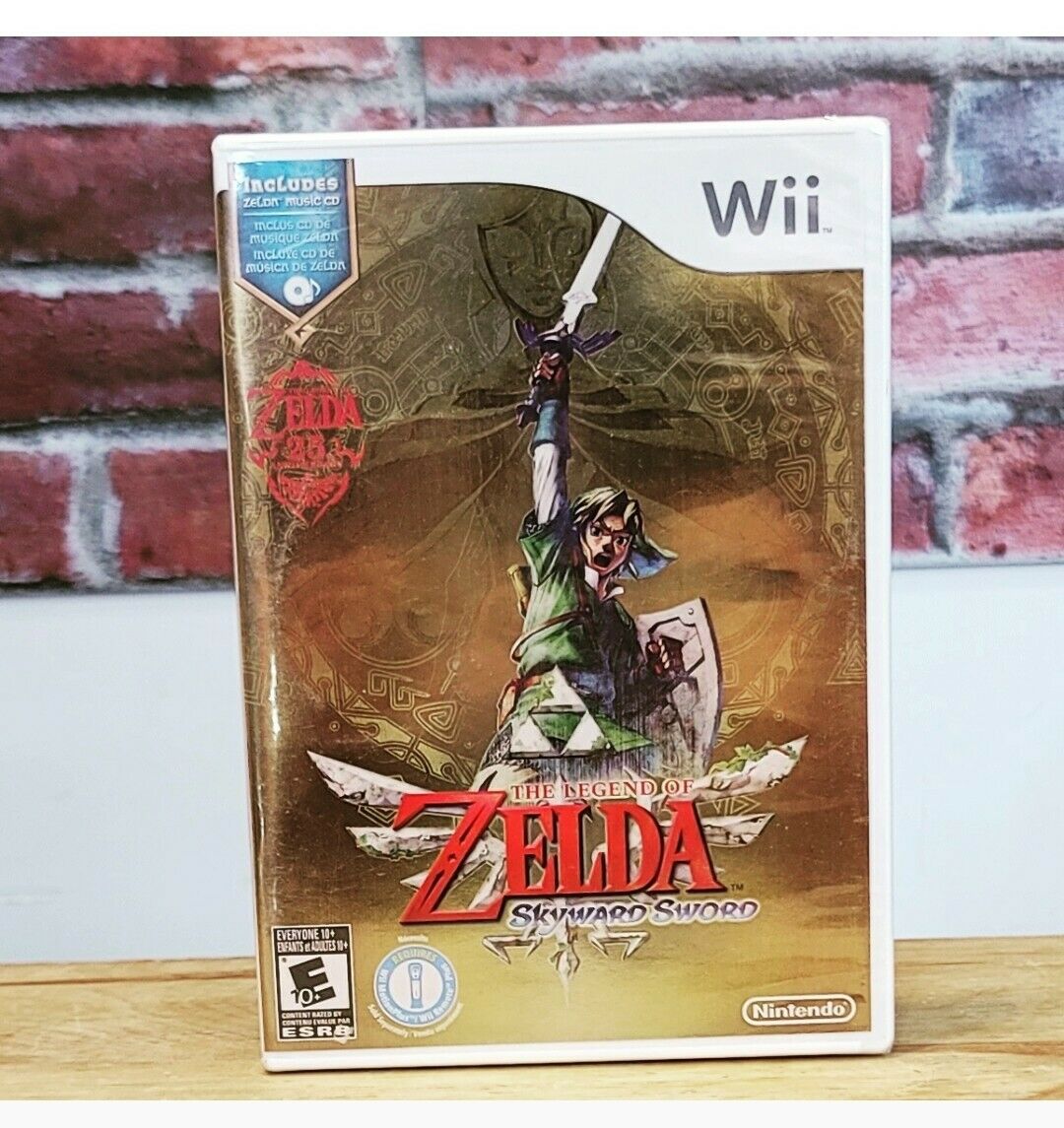 Legend Of Zelda: Skyward Sword Original Nintendo Wii Video Game - Factory Sealed