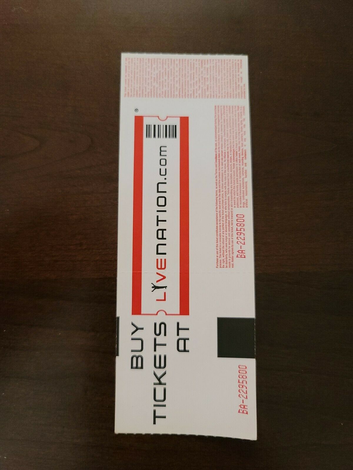 Ozzy Osbourne 2018, Toronto Budweiser Stage Original Concert Ticket Stub