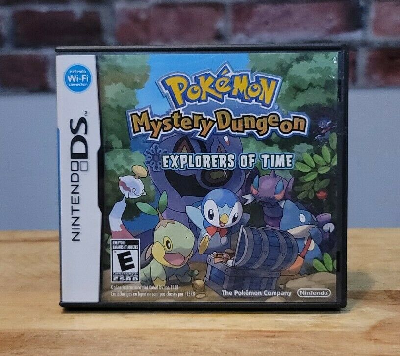 Pokemon Mystery Dungeon Explorers Of Time Nintendo DS Video Game Complete, Mint!