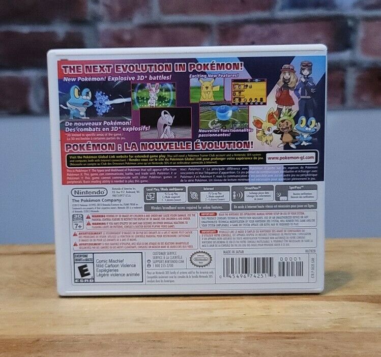 Pokemon Nintendo 3DS Video Game Complete, Mint!